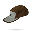 Boné Five Panel Snapback Marrom Wings