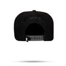 Boné Snapback Suede Preto Snake
