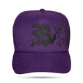 Boné Snapback Roxo Dragon Fire Preto