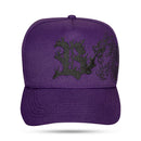 Boné Snapback Roxo Dragon Fire Preto