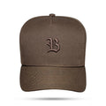 Boné Snapback Basic Marrom Café