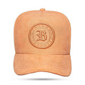 Boné Snapback Follow Suede Caramelo