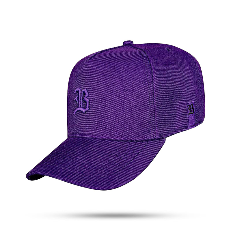Boné Snapback Logo Basic All Roxo