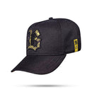 Boné Snapback Preto Warning