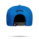 Boné Snapback Follow Perfect Sublimado Azul Celeste