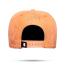 Boné Snapback Follow Suede Caramelo