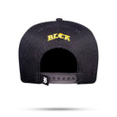 Boné Snapback Preto Warning