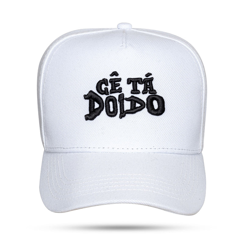 Boné Snapback Branco Cê Tá Doido Festival - Blck Brasil