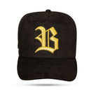 Boné Snapback Suede Preto Wave