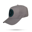 Boné Snapback Cinza Zero Um Trend Azul