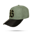 Boné Snapback Verde Oliva Suede New Wings Piano