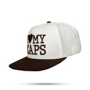 Boné Snapback Off White Aba Reta Marrom I Love My Caps