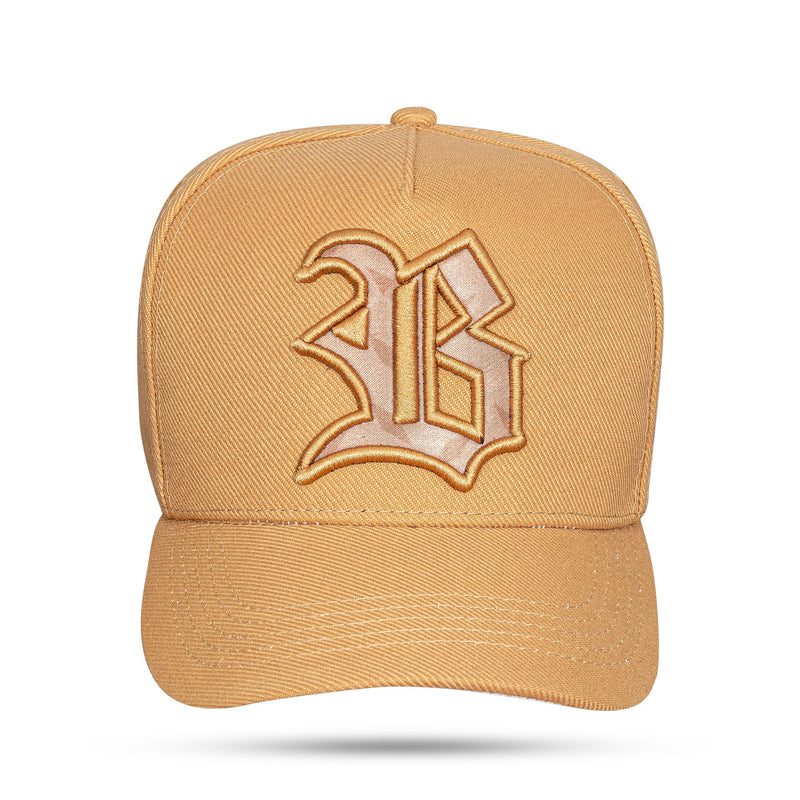 Boné Snapback Manchas Caramelo