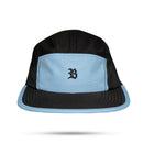 Boné Five Panel Strapback Preto Wings Azul