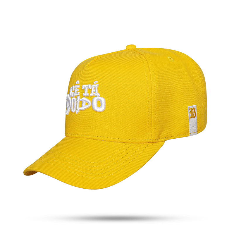 Boné Snapback Amarelo Cê Tá Doido Festival - Blck Brasil