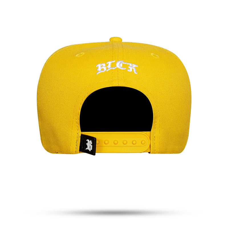 Boné Snapback Amarelo Cê Tá Doido Festival - Blck Brasil