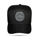 Boné Snapback Preto Trend Azul