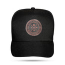 Boné Snapback Preto Trend Vermelho