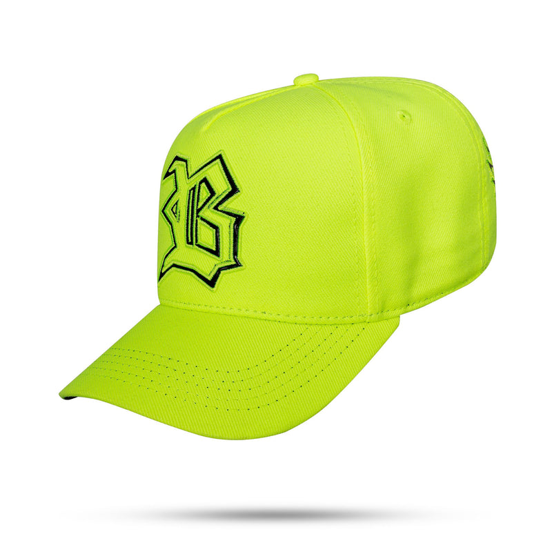 Boné Snapback Amarelo Flúor Wings 2.0