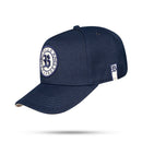 Boné Snapback Azul Marinho Logo Suede Follow Off White