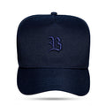 Boné Azul Marinho Snapback Basic