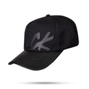 Boné Snapback All Black Vibe Aba Couro