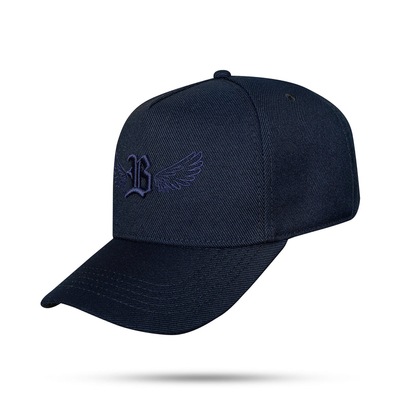 Boné Snapback All Navy Blue New Wings Icon