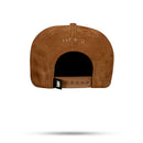 Boné Snapback Suede Marrom Headwear Company