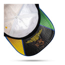 Boné Legendários Suede Amarelo Brasil