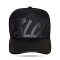 Boné Snapback All Black Vibe Aba Couro