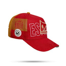 Boné Legendários Suede Vermelho Espanha