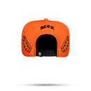 Boné Kids Snapback Laranja Flúor Wings 2.0
