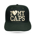 Boné Snapback Verde Musgo I Love My Caps Aba Reta