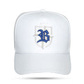 Boné Snapback Branco Brasil Brasão 🇧🇷