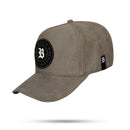 Boné Snapback Suede Cinza Follow Zig Zag