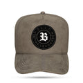 Boné Snapback Suede Cinza Follow Zig Zag