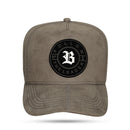 Boné Snapback Suede Cinza Follow Zig Zag