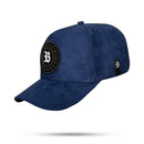 Boné Snapback Suede Azul Marinho Follow Zig Zag