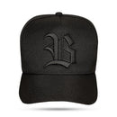 Boné Snapback All Black Bat Wings
