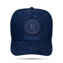 Boné Snapback Suede Azul Marinho Headwear Company