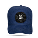 Boné Snapback Suede Azul Marinho Follow Zig Zag