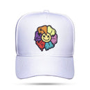Boné Snapback Branco Smile Flowers
