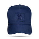 Boné Strapback Azul Marinho Quadrado Destroyed