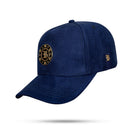 Boné Snapback Suede Azul Marinho All In Gold Edition