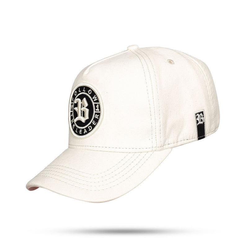 Boné Snapback Follow Suede Off White