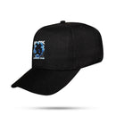 Boné Snapback Preto Flowers Blue Boom