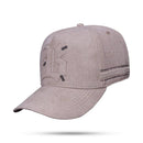 Boné Snapback Contour Suede Cinza Claro