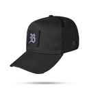 Boné Strapback Preto Quadrado Destroyed