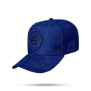Boné Snapback Follow Suede Azul Marinho