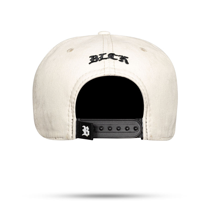 Boné Snapback Follow Suede Off White